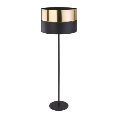 Hilton black/gold lampa podłogowa 1 5465 - TK Lighting