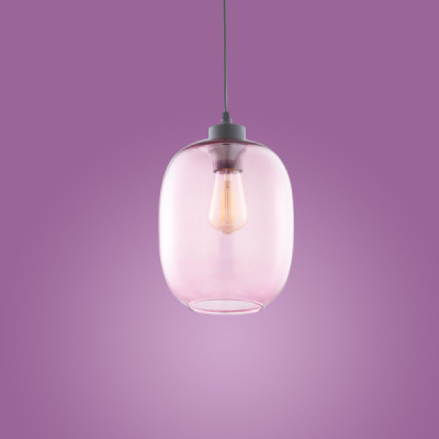 Elio lampa wisząca 1 pł różowa 3181 - TK Lighting