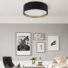 Bilbao black/gold lampa sufitowa 4 600 3432 - TK Lighting