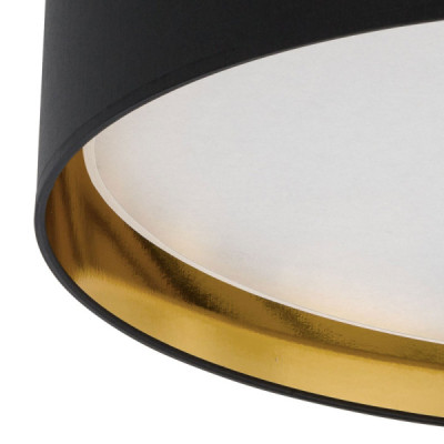 Bilbao black/gold lampa sufitowa 4 600 3432 - TK Lighting