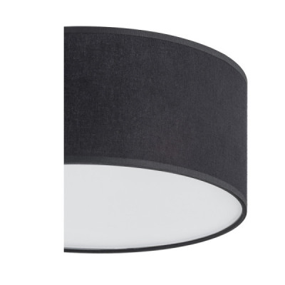 Rondo black - plafon sufitowy 50 cm - 3335 - TK Lighting