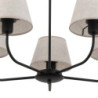 Chicago linen lampa wisząca 5 3989 - TK Lighting