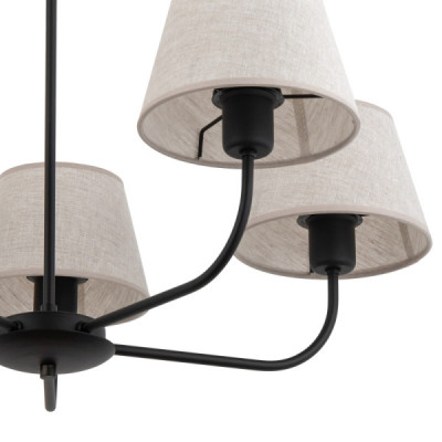 Chicago linen lampa wisząca 5 3989 - TK Lighting