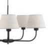 Chicago linen lampa wisząca 5 3989 - TK Lighting