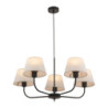 Chicago linen lampa wisząca 5 3989 - TK Lighting