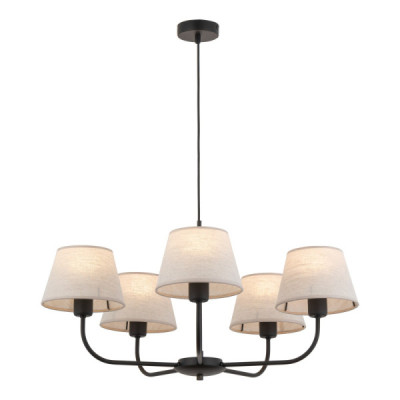 Chicago linen lampa wisząca 5 3989 - TK Lighting