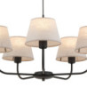 Chicago linen lampa wisząca 5 3989 - TK Lighting