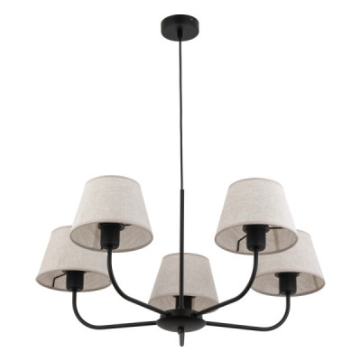 Chicago linen lampa wisząca 5 3989 - TK Lighting