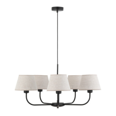 Chicago linen lampa wisząca 5 3989 - TK Lighting