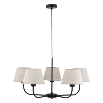 Chicago linen lampa wisząca 5 3989 - TK Lighting