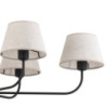 Chicago linen lampa sufitowa 6 3999 - TK Lighting