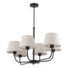 Chicago linen lampa sufitowa 6 3999 - TK Lighting