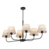 Chicago linen lampa sufitowa 6 3999 - TK Lighting