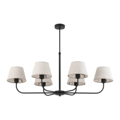 Chicago linen lampa sufitowa 6 3999 - TK Lighting