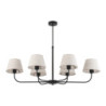 Chicago linen lampa sufitowa 6 3999 - TK Lighting