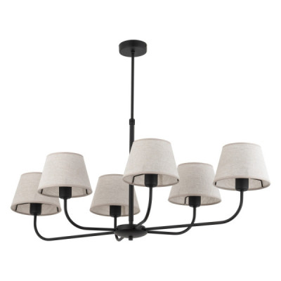 Chicago linen lampa sufitowa 6 3999 - TK Lighting