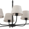 Chicago linen lampa sufitowa 6 3999 - TK Lighting