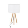 Tokyo white lampka nocna 1 sosna postarzana 5290 - TK Lighting