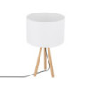 Tokyo white lampka nocna 1 sosna postarzana 5290 - TK Lighting