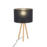 Tokyo black lampka nocna 1 sosna postarzana 5293 - TK Lighting