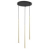 Piano gold lampa wisząca 3 6421 - TK Lighting