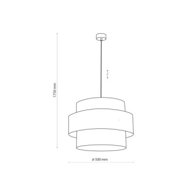 Calisto new lampa wisząca 3 4706 - TK Lighting