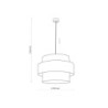 Calisto new lampa wisząca 3 4706 - TK Lighting