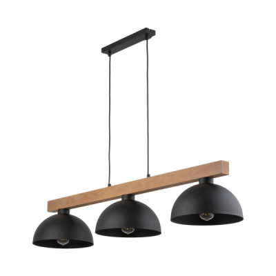 Oslo black lampa wisząca 3 4710 - TK Lighting