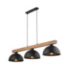 Oslo black lampa wisząca 3 4710 - TK Lighting