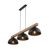 Oslo black lampa wisząca 3 4710 - TK Lighting