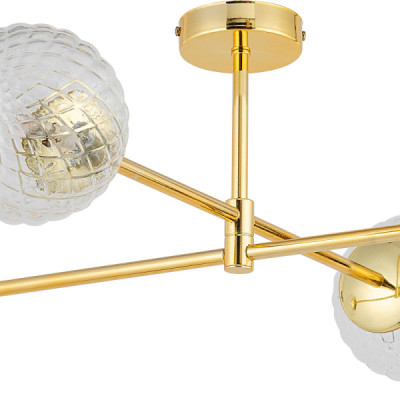 Cadix gold lampa sufitowa 4 4607 - TK Lighting