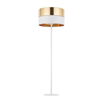 Hilton white/gold lampa podłogowa 1 5074 - TK Lighting