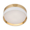 Hilton white/gold lampa sufitowa 4 450 4772 - TK Lighting