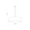 Rondo graphite lampa wisząca - 4858 - TK Lighting