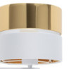 Hilton white/gold kinkiet 2 e27 + led 5361 - TK Lighting