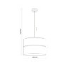 Eco lampa wisząca 1 380 5772 - TK Lighting