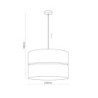 Eco lampa wisząca 3 5773 - TK Lighting