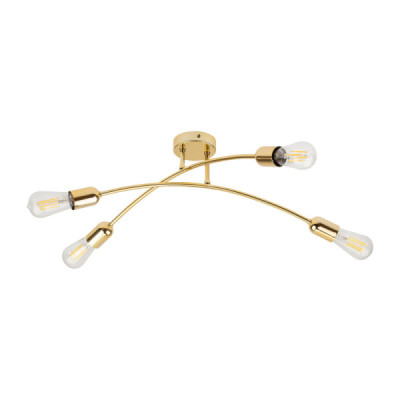 Helix gold lampa sufitowa 4 4688 - TK Lighting