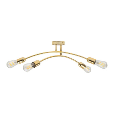 Helix gold lampa sufitowa 4 4688 - TK Lighting