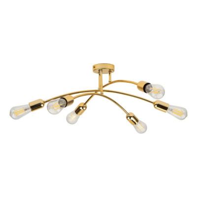 Helix gold lampa sufitowa 4 4688 - TK Lighting