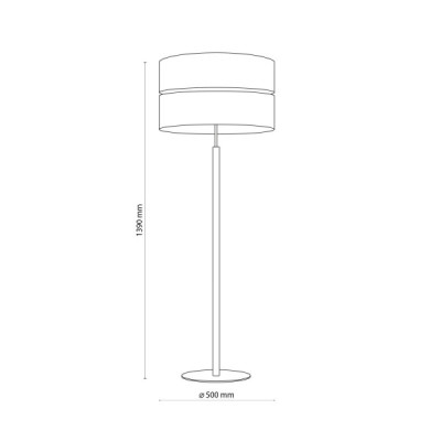 Eco lampa podłogowa 1 5597 - TK Lighting