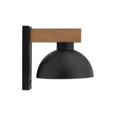 Oslo black kinkiet 1 4961 - TK Lighting