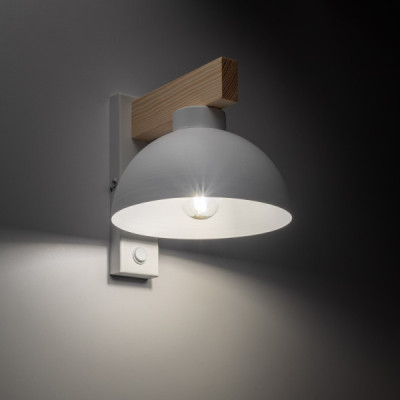 Oslo white kinkiet 1 4962 - TK Lighting