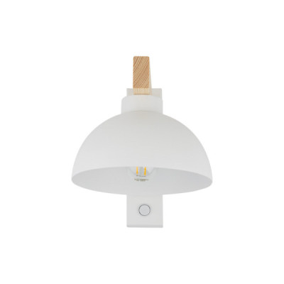 Oslo white kinkiet 1 4962 - TK Lighting