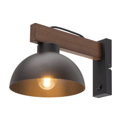 Oslo orzech kinkiet 1 4963 - TK Lighting