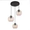 Cubus bursztyn lampa wisząca 3 koło 4601 - TK Lighting