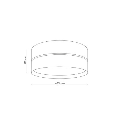 Nicol lampa sufitowa 4 4800 - TK Lighting