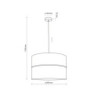 Nicol lampa wisząca 1 4799 - TK Lighting