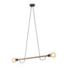 Helix wood orzech lampa wiszaca 2 4948 - TK Lighting