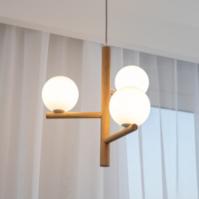 Estera wood lampa wisząca 3 6799 - TK Lighting